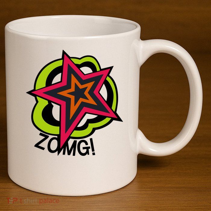 Ryuji Sakamoto Zomg 11oz C Handle Ceramic Mug