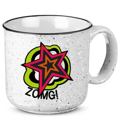 Ryuji Sakamoto Zomg 15oz Campfire Ceramic Mug