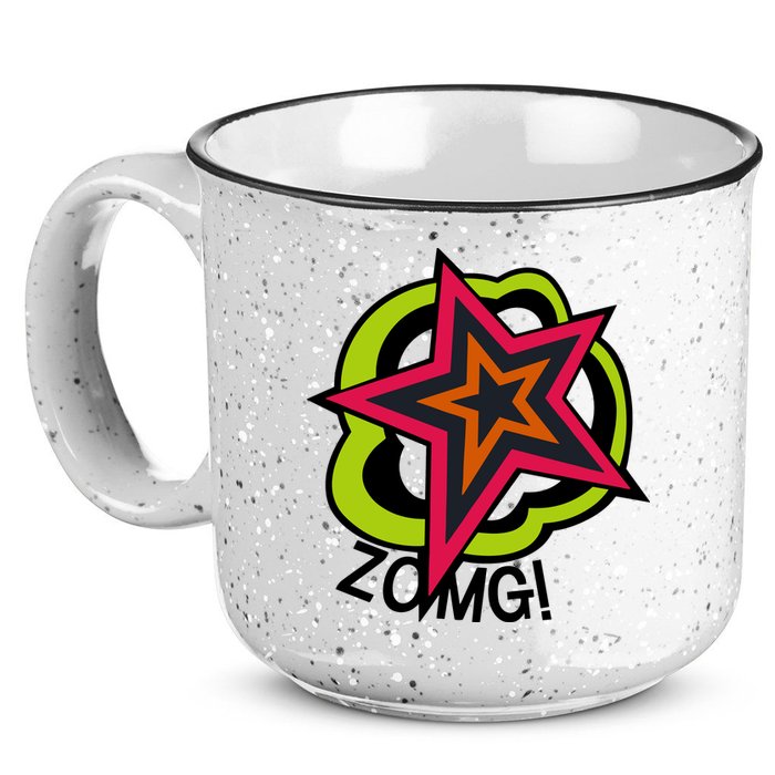 Ryuji Sakamoto Zomg 15oz Campfire Ceramic Mug