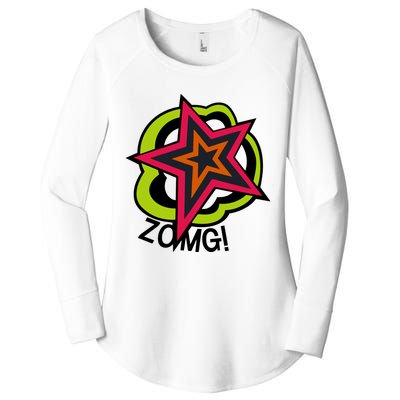 Ryuji Sakamoto Zomg Women's Perfect Tri Tunic Long Sleeve Shirt