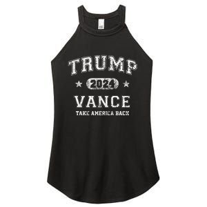 Retro Trump 2024 Election For Republicans Trump Vance 2024 Women's Perfect Tri Rocker Tank