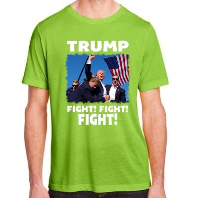 Retro Trump 2024 Fight Adult ChromaSoft Performance T-Shirt