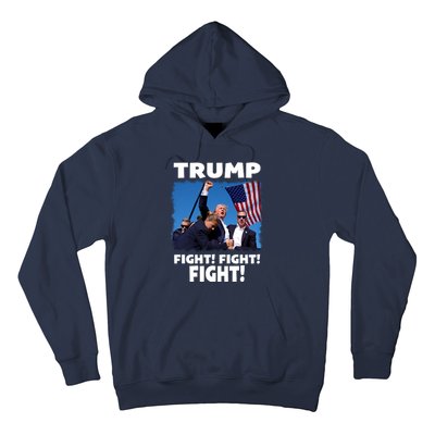 Retro Trump 2024 Fight Hoodie