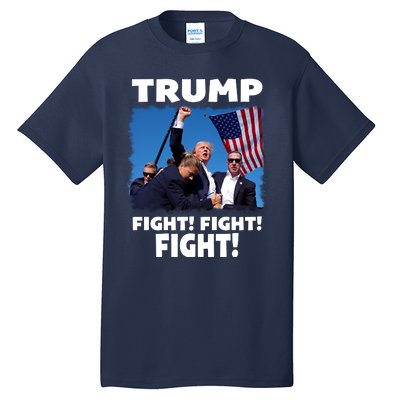 Retro Trump 2024 Fight Tall T-Shirt