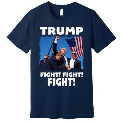 Retro Trump 2024 Fight Premium T-Shirt