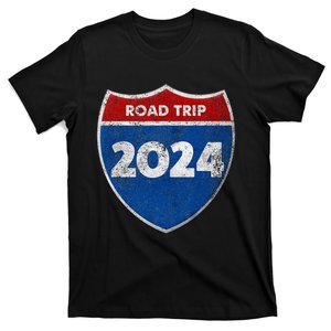 Road Trip 2024 Sign Matching Family Group T-Shirt