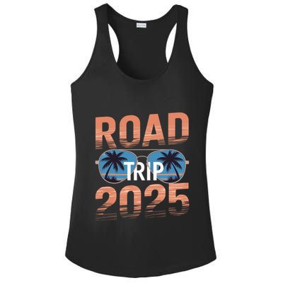 Road Trip 2025 Family Vacation Gift Ladies PosiCharge Competitor Racerback Tank