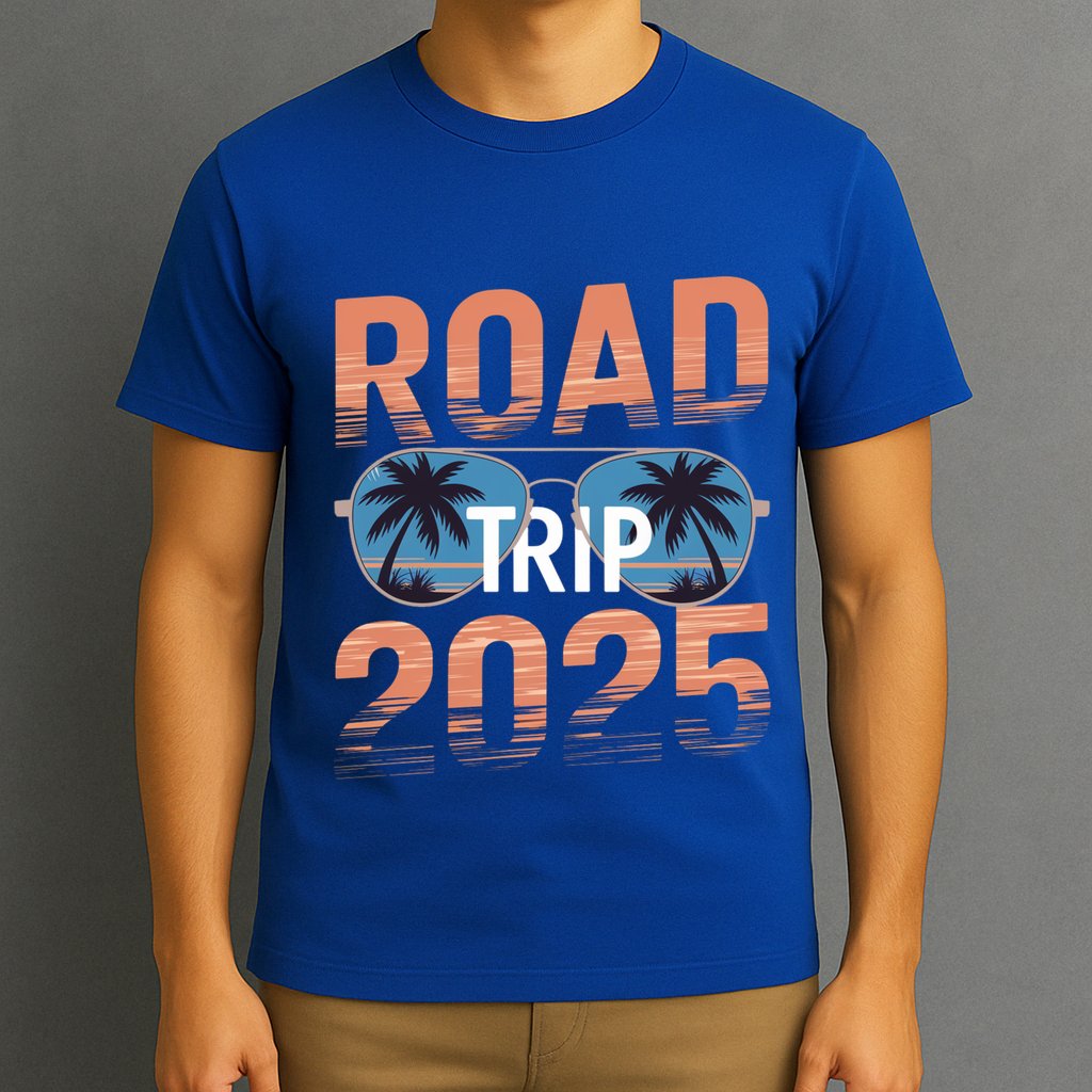 Road Trip 2025 Family Vacation Gift T-Shirt