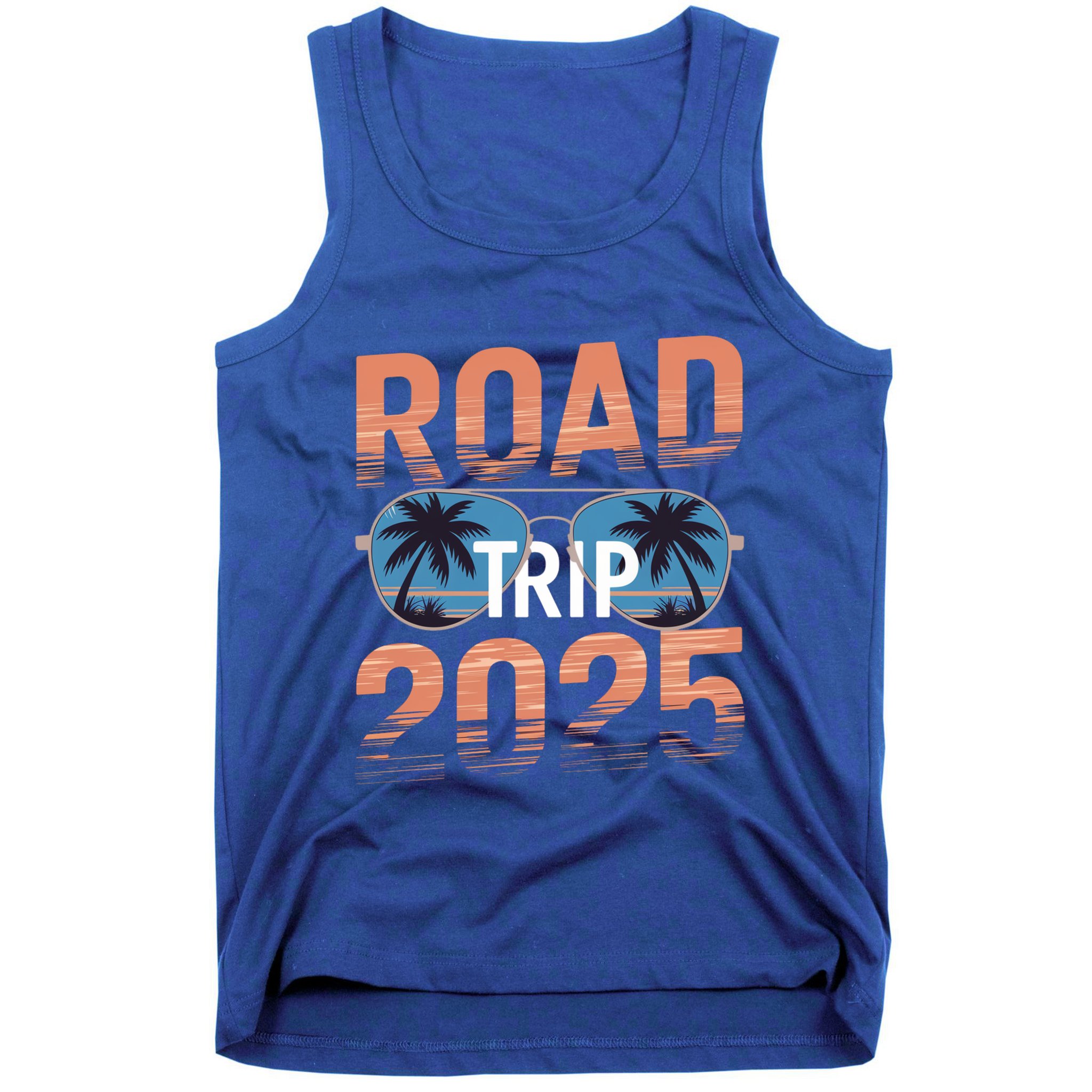 Road Trip 2025 Family Vacation Gift Tank Top