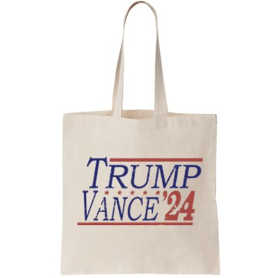 Retro Trump 2024 Election For Republicans Trump Vance 2024 Tote Bag