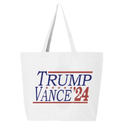 Retro Trump 2024 Election For Republicans Trump Vance 2024 25L Jumbo Tote