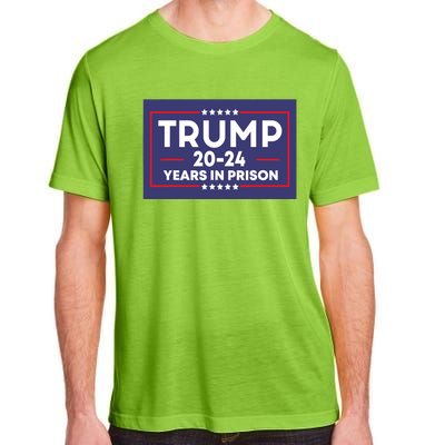 Retro Trump 2024 Years In Prison Funny Antitrump Adult ChromaSoft Performance T-Shirt