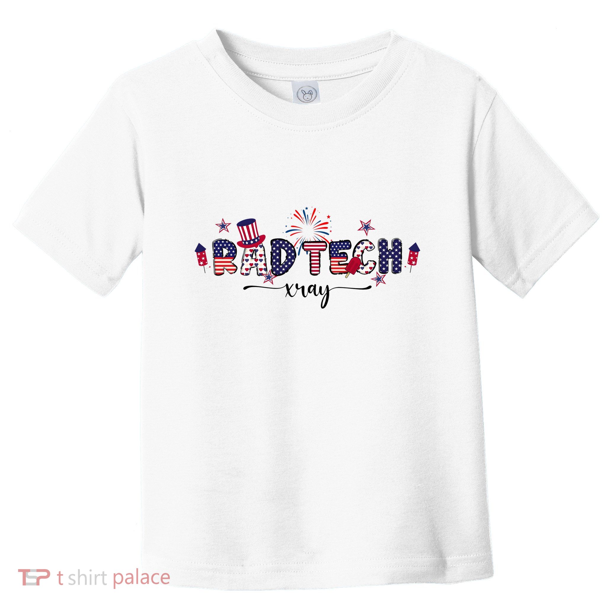 Rad Tech 4th Of July Fireworks Toddler T-Shirt