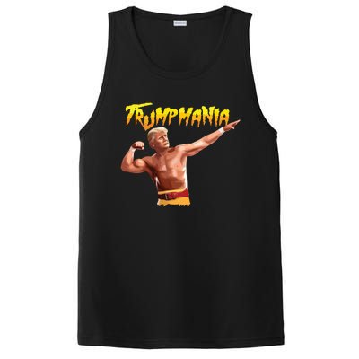 Retro Trump 45 Mania 47 Still Standing Trump 2024 PosiCharge Competitor Tank