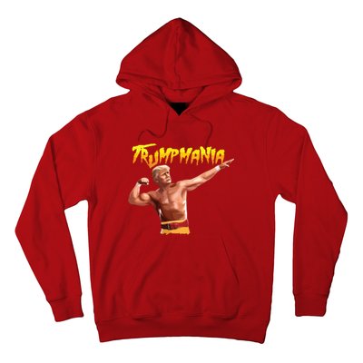 Retro Trump 45 Mania 47 Still Standing Trump 2024 Hoodie