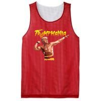 Retro Trump 45 Mania 47 Still Standing Trump 2024 Mesh Reversible Basketball Jersey Tank