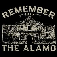 Remember The Alamo Souvenir History San Antonio Texas Cooling Performance Crew T-Shirt