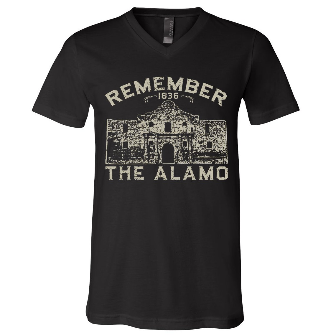 Remember The Alamo Souvenir History San Antonio Texas V-Neck T-Shirt