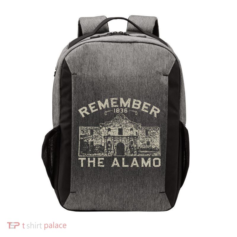 Remember The Alamo Souvenir History San Antonio Texas Vector Backpack