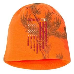 Radiology Tech American Flag Usa Xray Technologist Gift Kati - Camo Knit Beanie