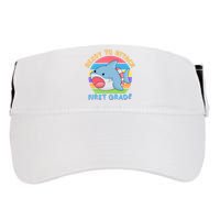Ready To Attack First Grade Funny Shark Adult Drive Performance Visor