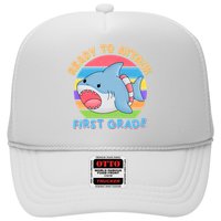 Ready To Attack First Grade Funny Shark Hat