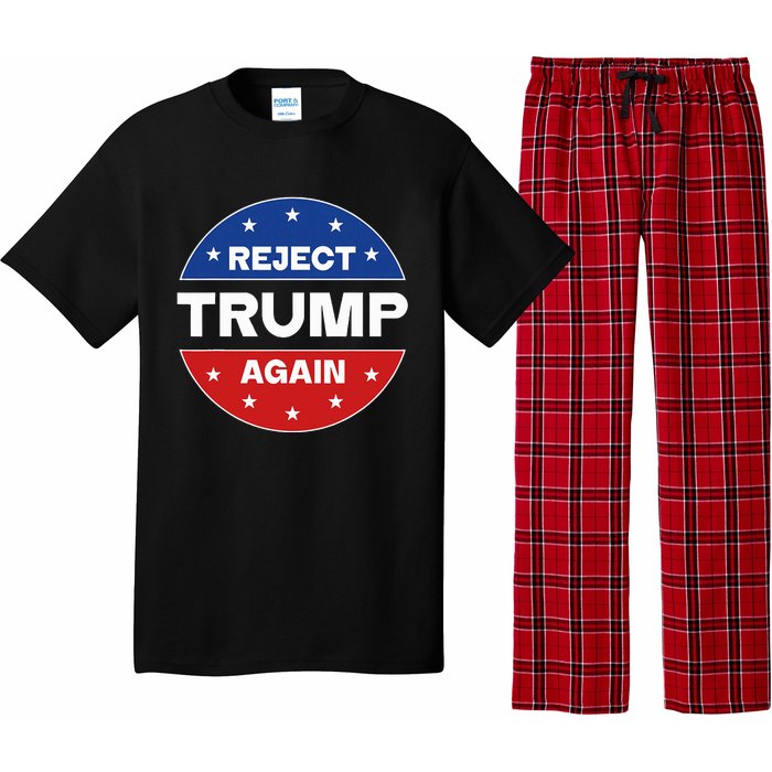 Reject Trump Again Election 2024 Pajama Set