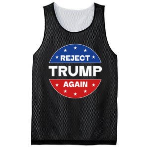 Reject Trump Again Election 2024 Mesh Reversible Basketball Jersey Tank