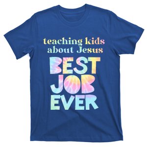 Retro Teaching About Jesus is the Best Job Ever Tie Dye T-Shirt