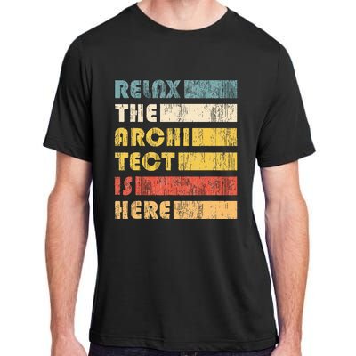 Relax The Architect For Civil Engineers & Architects Adult ChromaSoft Performance T-Shirt