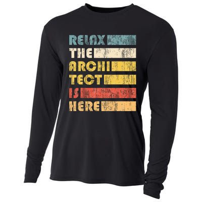 Relax The Architect For Civil Engineers & Architects Cooling Performance Long Sleeve Crew