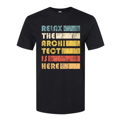 Relax The Architect For Civil Engineers & Architects Softstyle CVC T-Shirt