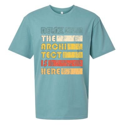 Relax The Architect For Civil Engineers & Architects Sueded Cloud Jersey T-Shirt