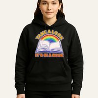 Retro Take A Look It's In A Book Reading Fan Hoodie