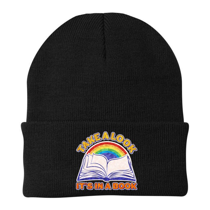 Retro Take A Look It's In A Book Reading Fan Beanie