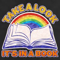Retro Take A Look It's In A Book Reading Fan Beanie