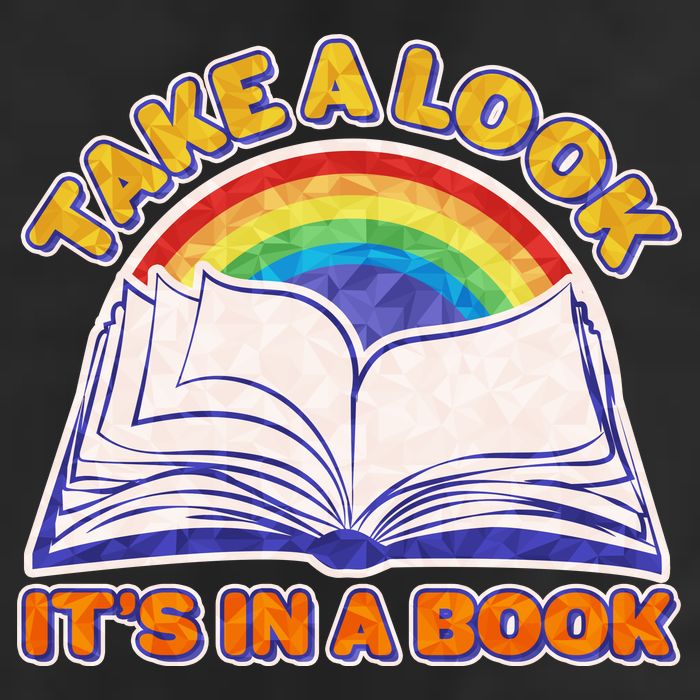 Retro Take A Look It's In A Book Reading Fan Beanie