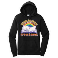 Retro Take A Look It's In A Book Reading Fan Women's Pullover Hoodie