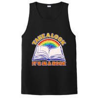 Retro Take A Look It's In A Book Reading Fan PosiCharge Competitor Tank