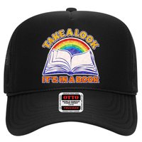 Retro Take A Look It's In A Book Reading Fan Trucker Hat