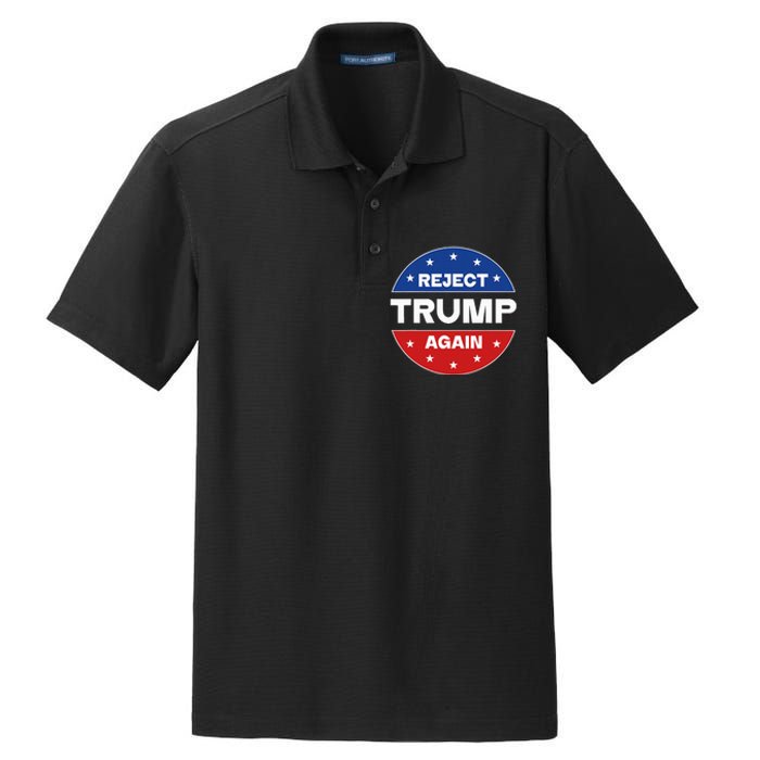 Reject Trump Again Election 2024 Dry Zone Grid Polo