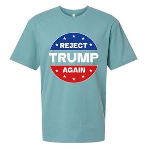 Reject Trump Again Election 2024 Sueded Cloud Jersey T-Shirt