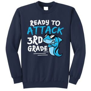 Ready To Attack 3rd Grade Back To School First Day Of School Sweatshirt