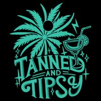 Retro Tanned And Tipsy Beach Summer Vacation Funny City Backpack
