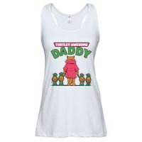 Retro Turtley Awesome Daddy Ladies Essential Flowy Tank