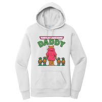 Retro Turtley Awesome Daddy Women's Pullover Hoodie