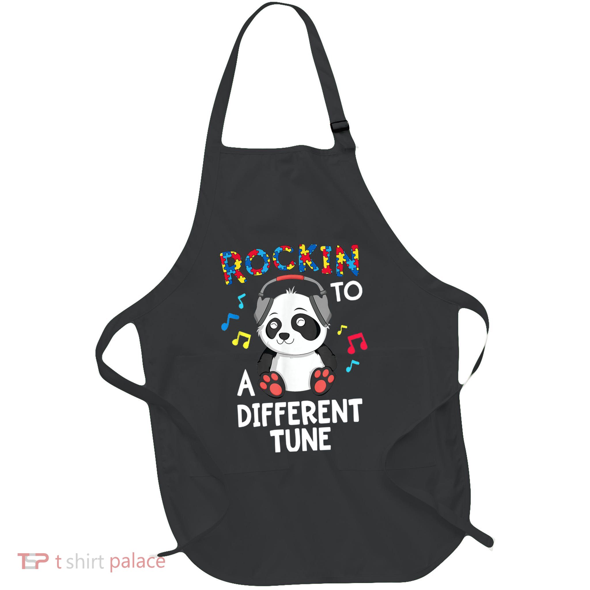Rockin To A Different Tune Autism Awarness Apron