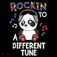 Rockin To A Different Tune Autism Awarness Apron