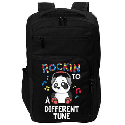 Rockin To A Different Tune Autism Awarness Impact Tech Backpack