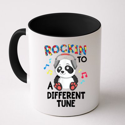 Rockin To A Different Tune Autism Awarness Mug